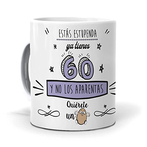 mundohuevo Taza Ya Tienes 60 y no los aparentas