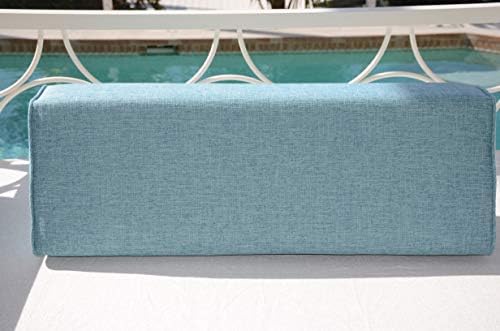 micama Daybed Matching Fitted Twin Size Cover. Linen Turquoise