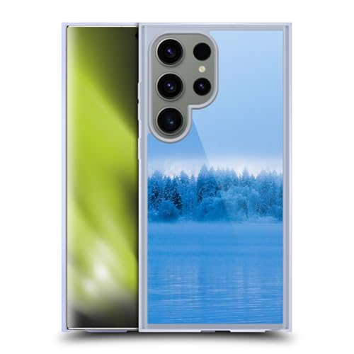Coque Samsung S24 Ultra MagSafe paysage brumeux Patrik Lovrin pour une élégance hivernale au quotidien