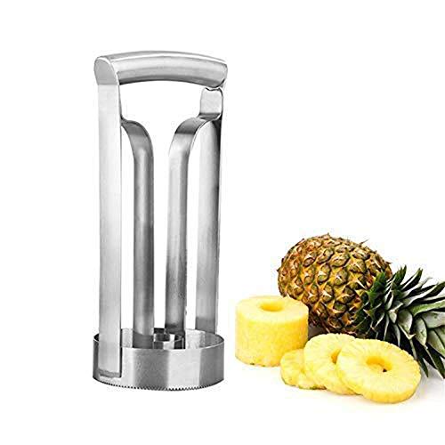 Ferramenta de remoção de abacaxi FANZHOU, descascador de aço inoxidável, cortador de abacaxi, ferram