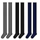 Libella 3er Pack Kinder Jungen Strumpfhose Strickstrumpfhose Baumwolle einfarbig 2710 Marineblau+Anthrazit+Schwarz 122-128