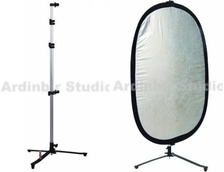 Ardinbir Photo Studio 7' 2m Pop up Background Backdrop Panel Light Reflector Diffuser Disc Holder Stand Kit (Stand only)