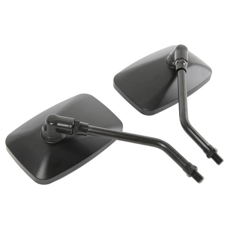 Espejos retrovisores motocicleta para Shadow VT750 VT1100 accesorios espejo rectangular 10mm 2