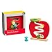 Produktbild Petit Collage PTC496 8777907 Apple Run Zick Zack Rollbahn Apfel, Holzspielzeug, Motorikspielzeug für Kinder ab 1 Jahr, Mehrfarbig