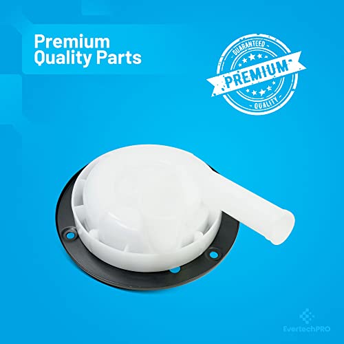 21001906 Washer Drain Pump with Pulley Replacement, Compatible with Whirlpool Maytag Admiral Magic Chef Models, 35-2057, 35-2099, 35-3834 and more - Thumbnail 2