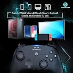 ProGAMR AstraPro Mobile Gaming Controller – Multi-Format Rechargeable Bluetooth Controller with Detachable Phone Clip, Phone Controller for Android, Switch, PC, TV