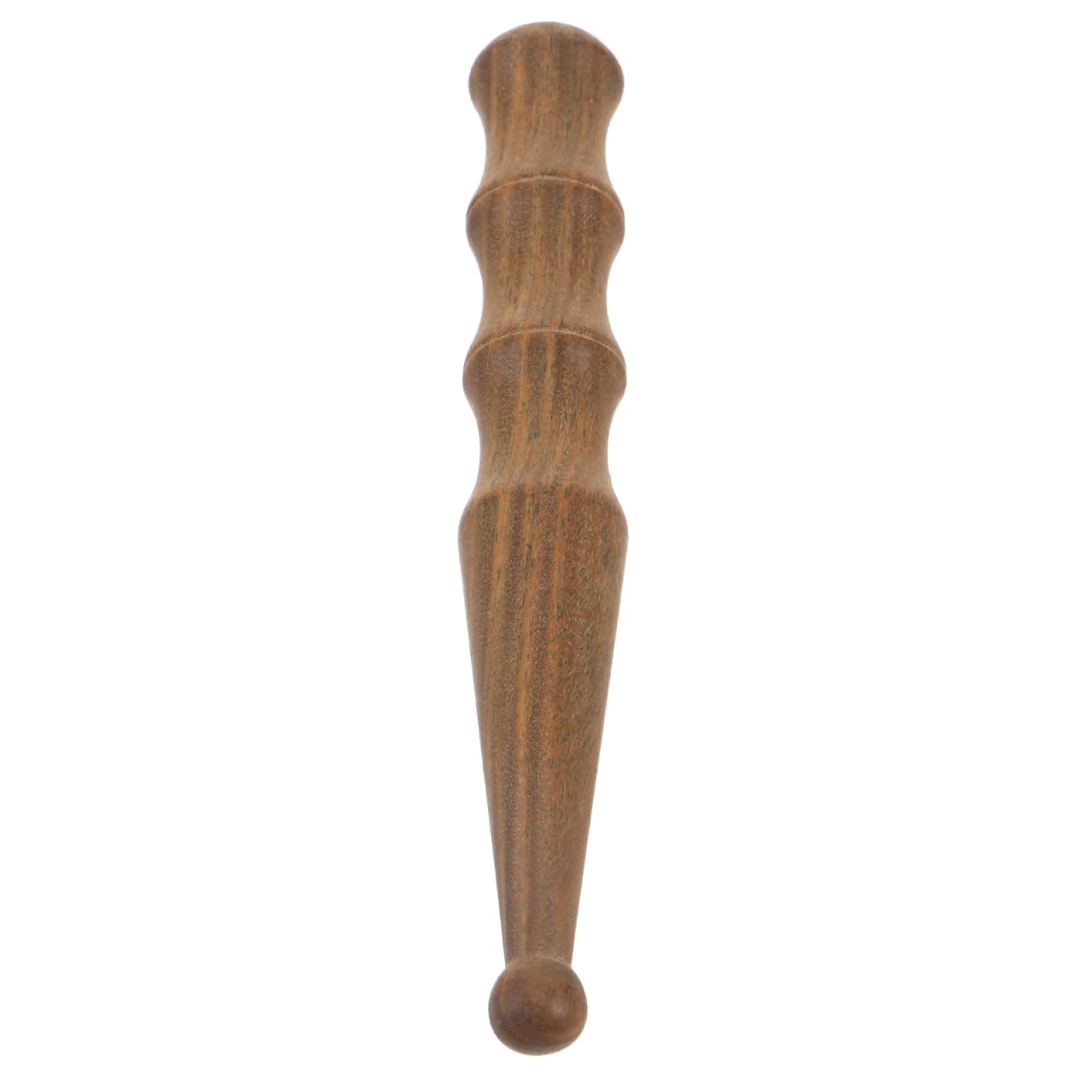 CALLARON Palo de Masaje de Madera Verde 13X2X2 CM para Manos y Pies Herramienta de Acupresión y Reflexología Podal Masajeador Manual Corporal Tradicional sin Batería para Relajación