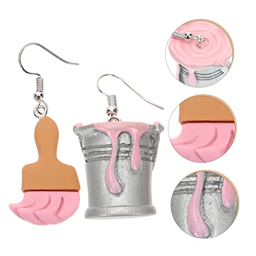 Boucles d'oreilles résine légères anti-allergie pour oreilles sensibles
