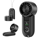 【Ventilateur de bureau et ventilateur de cou pratique】Ce ventilateur bureau et ventilateur de cou s’adapte à toutes vos utilisations. Léger et ergonomique, ce ventilateur cou et ventilateur a main est votre compagnon de fraîcheur idéal au quotidien.