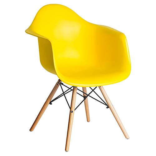 Regalos Miguel - Sillas Comedor - Silla Dau - Amarillo - Envío Desde España