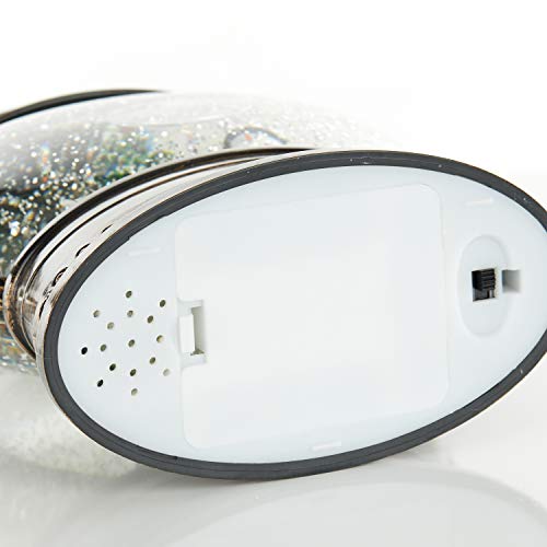 ReLive Christmas Light-Up Snow Globe Lantern - Snowman Family