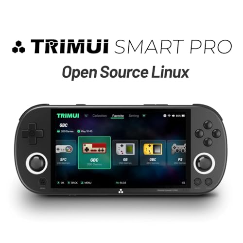 Video Game Emulador Console Portátil Trimui Smart Pro, SD 64 GB, ...