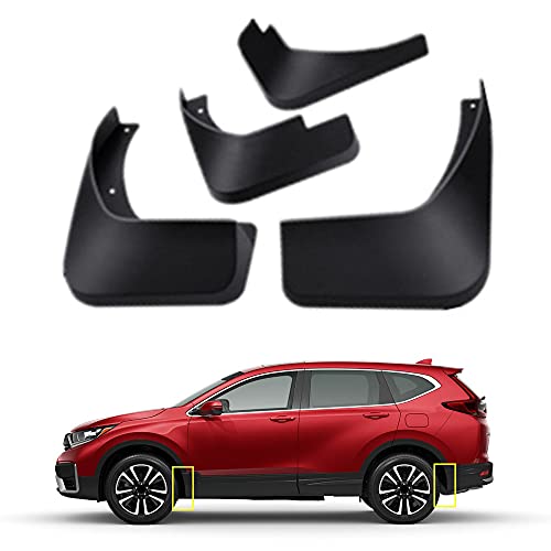 Bavettes Honda CR-V 2017-2022 Antiprojection Kit de Garde-Boue ABS Résistant TOPGRIL