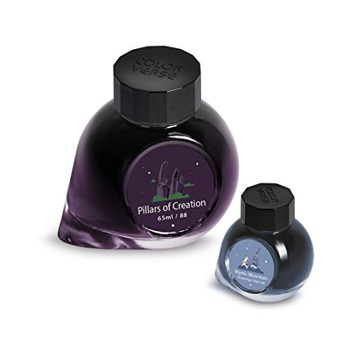 Colorverse Ink - Season 7 - Eye On The Universe - Pillars of Creation (65ml) & Mystic Mountain (Glistening) (15ml)