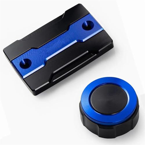 Tapa líquido frenos para moto XJ6 Diversion 2010-2014, cubiertas delantera y trasera color azul