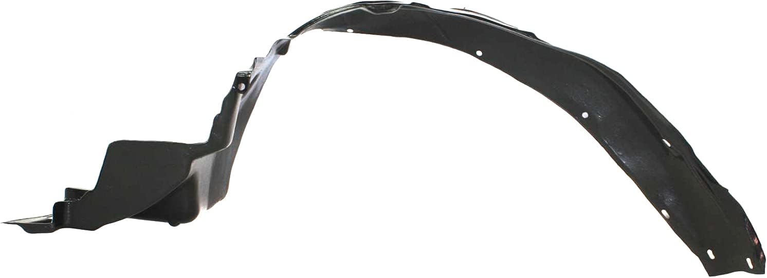 Evan Fischer Fender Liner Front, Driver and Passenger Side Compatible with 1996-2000 Honda Civic Plastic Material, Set of 2, (2) Fender Liners - HO1249103, HO1248103