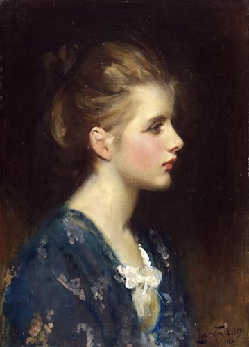Impression Samuel Luke Fildes Nina, de célèbres tableaux pour une décoration de salon élégante