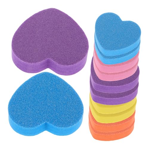 Hemobllo 50pezzi Blocchi in Spugna Strumenti per Manicure per Unghe Blocchi per Unghe Naturali o Finte Facile da Usare