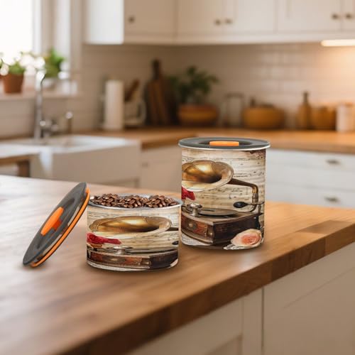 Contenedor de café vintage Kigai con tapa hermética acero inoxidable 30 oz miniatura 6