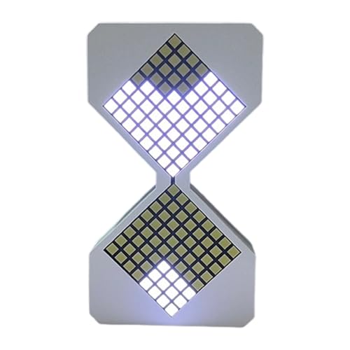 1-30 分砂時計卓上時計 128 LED ビーズとダイナミックフローキューブタイマー機能ガールボーイデジタルタイマー