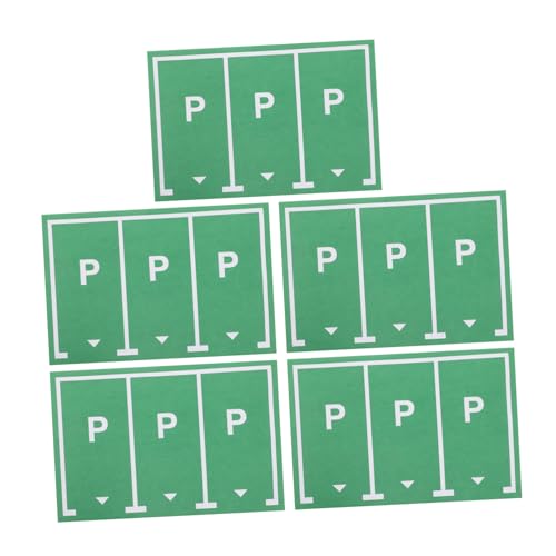 KOMBIUDA Transportation Wall Stickers Set 5 Pcs Toy Car Parking Space Decals Boys and Girls Room Decor Easy Peel Wall Decals