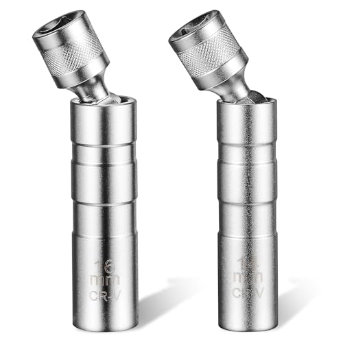 14mm&16mm Swivel Magnetic Spark Plug Socket