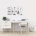 Science Technology Tools Wall Decal Laboratory Vinyl Decor Wall Sticker-Removable Classroom Student Roon Wall Mural AFN129