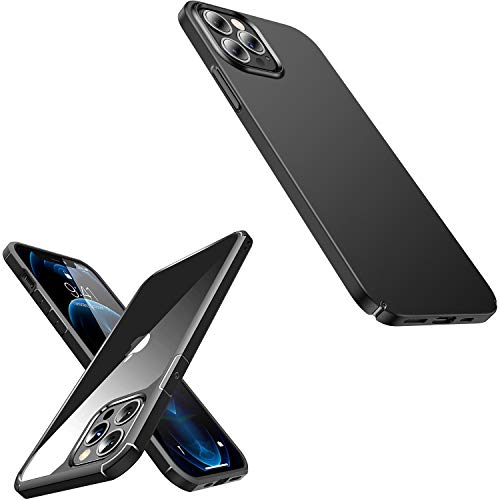CASEKOO Compatible with iPhone 12 Pro Max Case Black