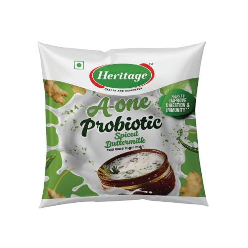 Image of Heritage A-one Probiotic Spiced Buttermilk 450ml