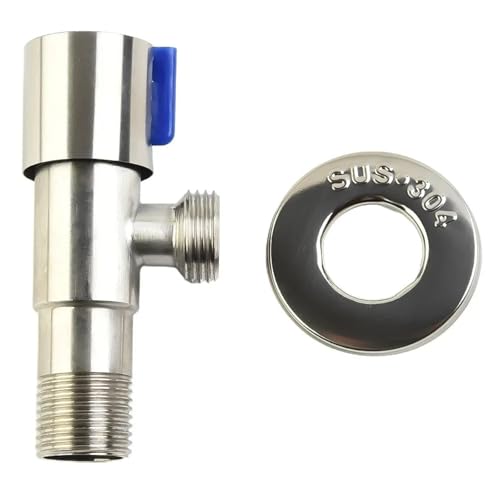 Llave de escuadra triangular de acero inoxidable con indicador rojo 6