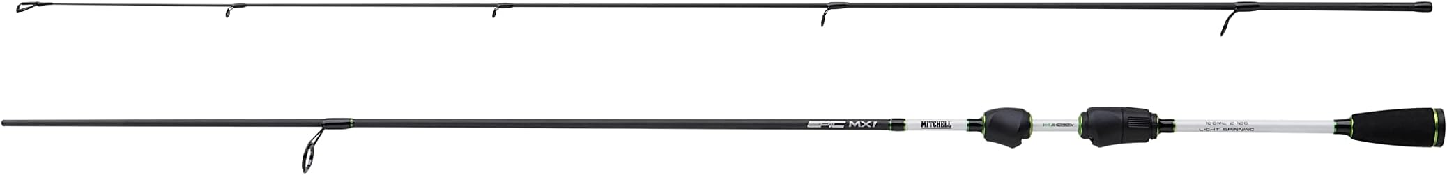 Mitchell Epic MX1 Spinning Rod | Lightweight Carbon Spinning Fishing Rod for Bass, Trout, Pike |Freshwater & Saltwater Fishing | Fast Action, Ideal for Beginner & Pro Anglers | Multiple Options