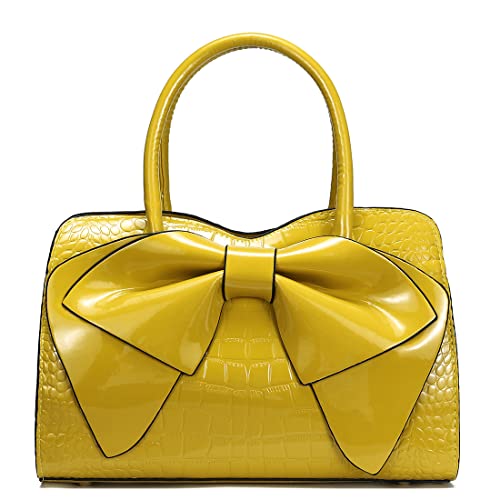 Image of JHVYF Women Tote bag Satchel Purses and Handbags for Women Shoulder Bags Bow Purse
