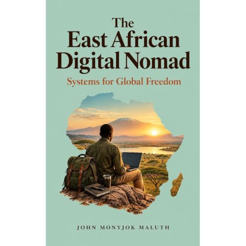 The East African Digital Nomad Audiolibro Por John Monyjok Maluth arte de portada