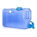 1.1 Gallon Slimline Beverage Water Container Dispenser Pitcher with Spigot in Clear For Fridge/ Portable/Compact BPA Free