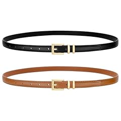 B-black+brown Bright Gold Buckle