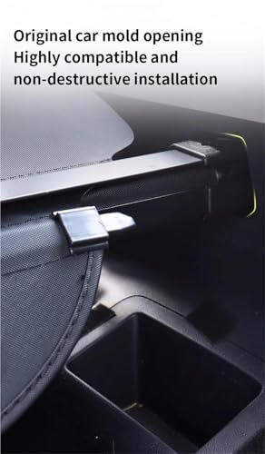Cubierta de carga para Toyota Highlander 2008-2013 en color negro 5
