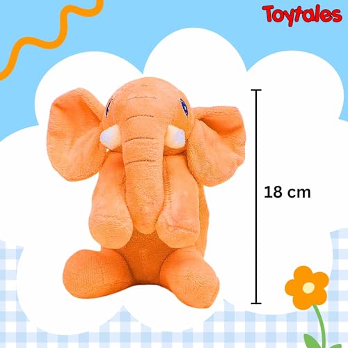 Image of TOYTALES Soft Toys Combo Pack Missy Elephant & Thug Panda Plush Toy Set for Kids, Cute Stuffed Animal Toys for Girls & Boys, Baby Gift Set (Pack of 2)