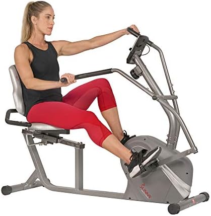 Cross Trainer Magnetic Recumbent Bike 