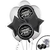 BirthdayExpress Vintage Dude Party Supplies Balloon Bouquet Kit