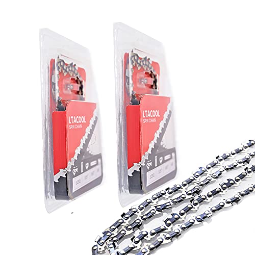 16 Inch Chainsaw Chain 0.043 3/8" LP 55DL for Stihl 61PMM3 55 MS170 MS180 MS180C-BE MS181 C-BE ; Carlton N4C-556 ; Oregon 90PX055G, 90SG055G, 91PX055G, 91PXL055G, 91VXL055G R55 ; 094-5557 - 2 PACK -  QIJIAPRO