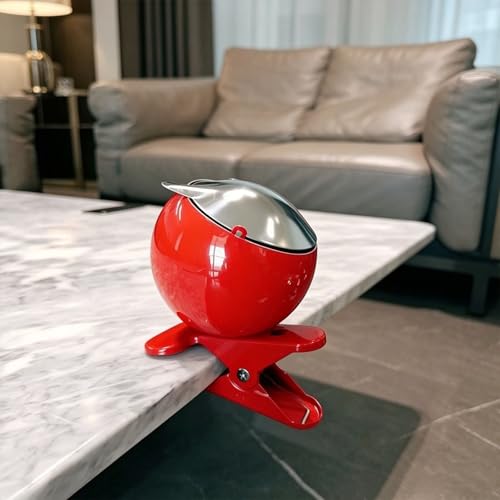 Cendrier moderne pour intérieur anti-vent avec support amovible - 6