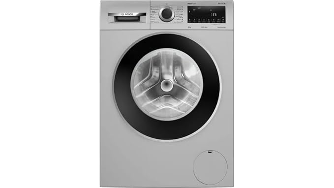 BOSCH 8 kg Fully Automatic Front Load Washing Machine with In-built Heater Silver (WGA1340SIN)