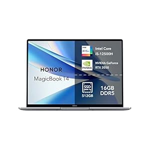 Honor MAGICBOOK 14 i5-12TH/16/512/RTX2050/W11 Grey