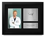HWC Trading Kevin McKidd Grey's Anatomy Framed Gifts Printed Signed Autograph Picture for TV Show Fans - US Letter Size