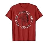 Native American Spiritual Earth Tee Shirts