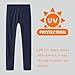 Dovio UPF 50+ Kids Swim Pants, Girls Boys Swimming Leggings UV Protection Long Elastic Beach Surfing (Navy, 12)