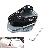 Motorcycle Extension Kickstand CNC Side Stand Enlarger Pate Pad For KM Duk 125 200 2012 2013 2014...