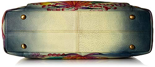 Image of Anna by Anuschka Handpainted Women's Genuine Leather Large Shoulder Hobo