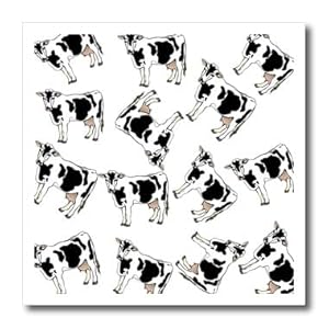 3Drose ht_Kuhmuster Wärmeübertragungspapier 20,3x20,3 cm