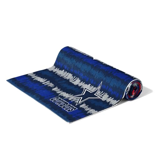 Image of Northwest NFL Dallas Cowboys Oversized Microfiber Beach Towel, 60 x 70 Inches - Quick Dry, Sand Resistant, Lightweight, Highly Absorbent, Shibori Design